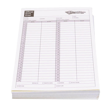 ChessKid.com Carbonless Copy Score Sheets - 100 Sheets