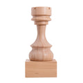 Decorative Wood Chess Piece - Rook