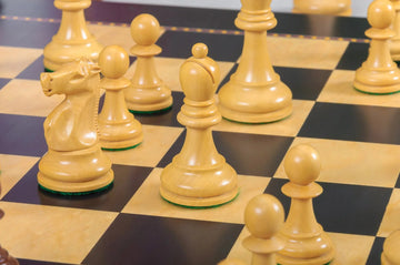 The Fischer Spassky Series Commemorative Chess Pieces - 3.75