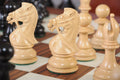 The Leicester Series Chess Set, Box, & Board Combination