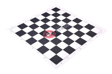 Wholesale Chess Branded Thin Mouse Pad Style - Tournament Chess Board - 2.25" Squares - Black & Buff