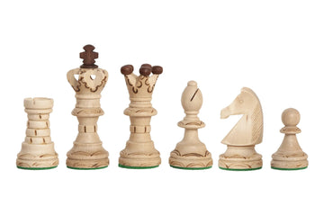 The Ambassador Insert Chess Set - Brown