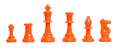4 Player Chess Set Combination - Triple Weighted Regulation Colored Chess Pieces & 4 Player Vinyl Chess Board