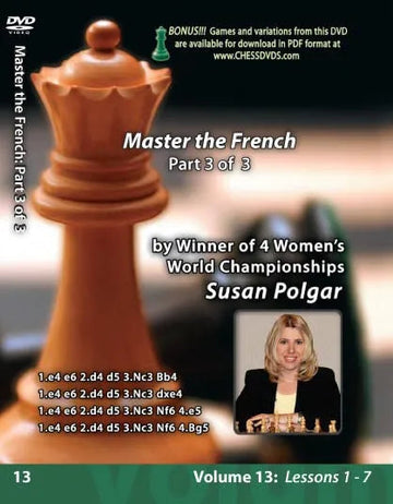 E-DVD WINNING CHESS THE EASY WAY - VOLUME 13 - Mastering The French - PART 3