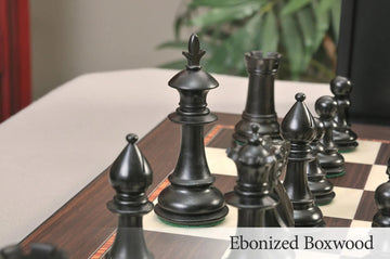 The Royale Chess Set, Box, & Board Combination