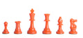 Halloween Deluxe Triple Weighted Chess Set Combination - Triple Weighted Regulation Pieces | Vinyl Chess Board | Deluxe Bag