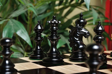 The Avellino Series Artisan Chess Pieces - 4.4
