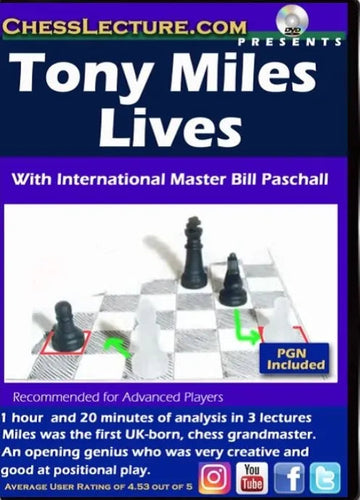 Tony Miles Lives - Chess Lecture - Volume 173