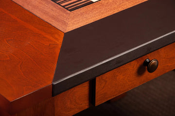 The Camaratta Signature Championship Chess Table - Dark Brown