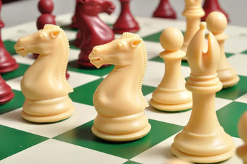 The Collector Series Plastic Chess Pieces - 3.75