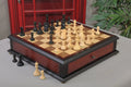 The Reykjavik II Series Library Chess Set and Tiroir Combination