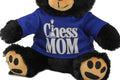 Bear Stuffed Plush Animal with Chess Themed T-Shirt