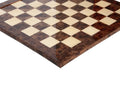 Olmo Burl & Maple Signature Traditional Chess Board - Gloss Finish