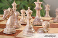 The Exotique Collection - The Livorno Series Luxury Chess Pieces - 4.4