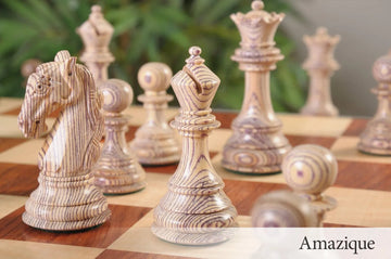 The Exotique Collection - The Livorno Series Luxury Chess Pieces - 4.4