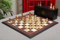 The Library Club Series Chess Set, Box, & Board Combination