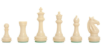 The Knight Templar Series Plastic Chess Pieces - 3.75