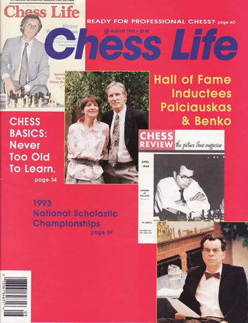 CLEARANCE - Chess Life Magazine - August 1993 Issue