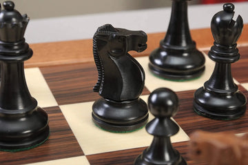 CLEARANCE - The Reykjavik Elite Series Chess Pieces - 3.75