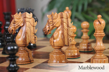 The Exotique Collection® - The Treviso Series Luxury Chess Pieces - 4.4