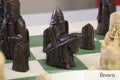 The Isle of Lewis Chess Set, Box, & Board Combination