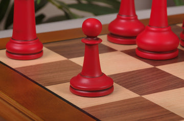 The Large Classical Staunton Series Chess Set, Box, & Board Combination