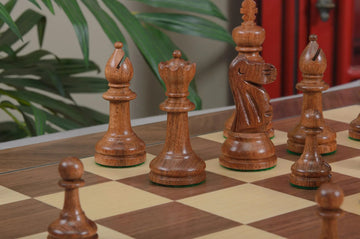 The Circa 1920 Drueke No. 4 Chess Pieces - 4.0