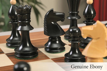 CLEARANCE - The Hungarian II Series Chess Pieces - 3.875