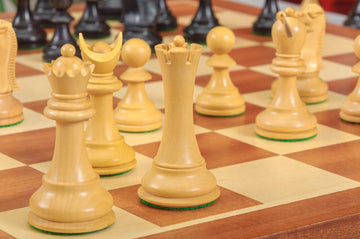 The Capablanca Chess Edition - Reykjavik II Series Chess Pieces - 3.75