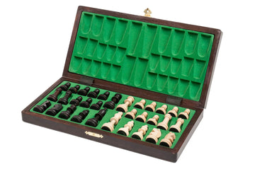 The Brown Magnetic Chess Set