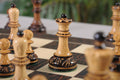 The Burnt Golden Rosewood Dubrovnik Series Chess Pieces - 3.75