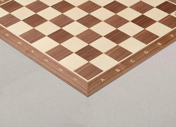 Walnut and Maple Wooden Tournament Chess Board