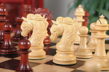 The Aristocrat Series Luxury Chess Pieces - 4.4