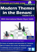 E-DVD Modern Themes in the Benoni - 2 DVDs - Chess Lecture - Volume 66