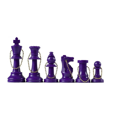 Chess Pieces Keychain Set (17 Pieces)