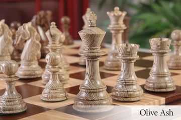 The Exotique Collection - The Livorno Series Luxury Chess Pieces - 4.4