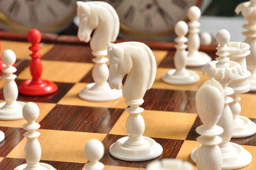 The Calvert Bone Luxury Chess Pieces - 3.25