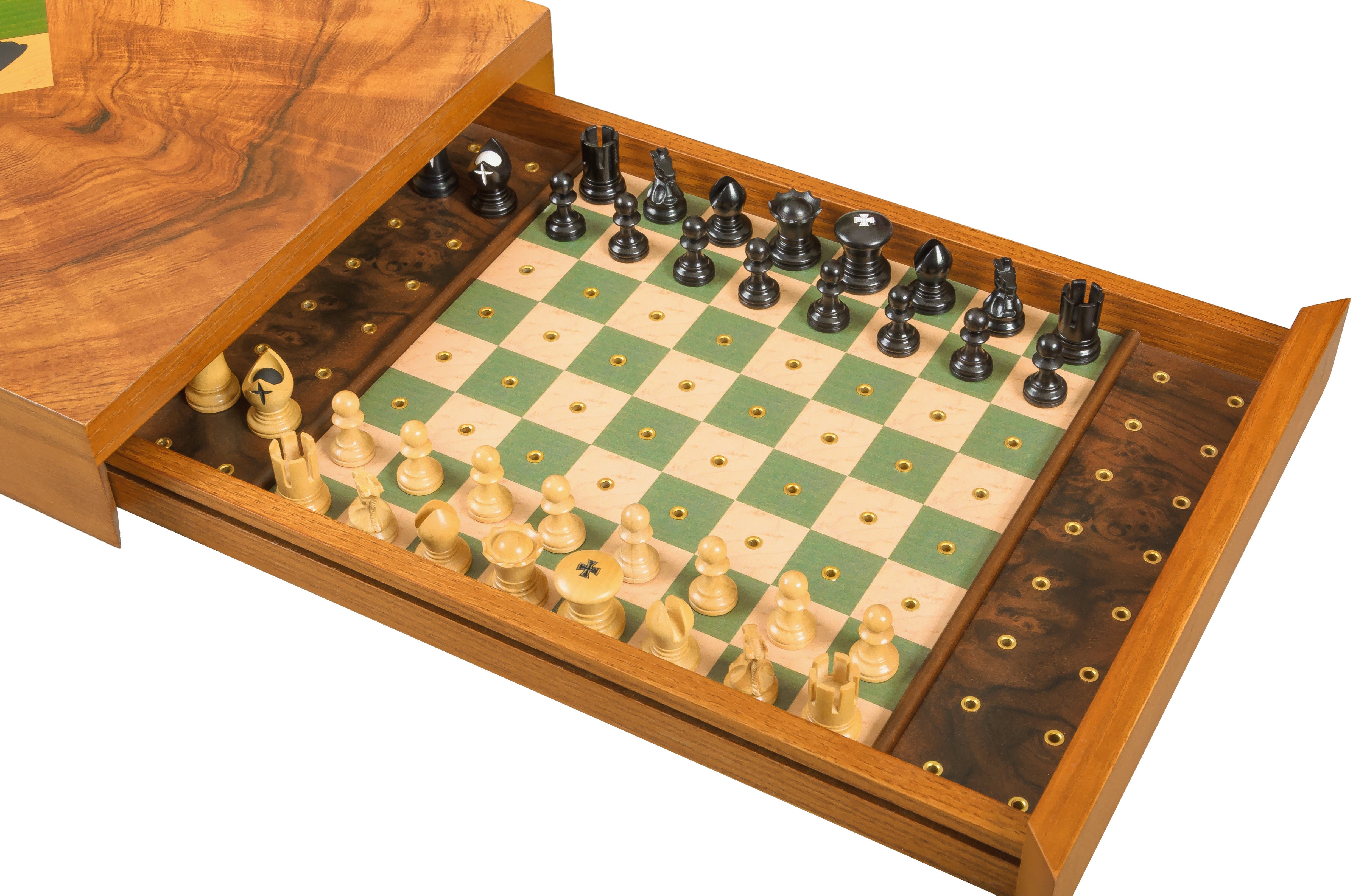 Frank Camaratta Signature Travel Chess Set – House of Staunton