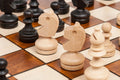 The Brown Magnetic Chess Set