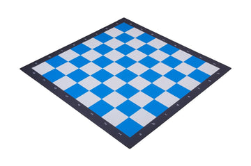 Blue - Full Color Thin Mousepad Chess Board