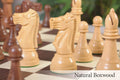 The Reproduction of the Circa 1950s Gallant Knight Series Chess Pieces - 5.0