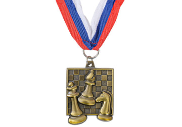 Square Chess Medals