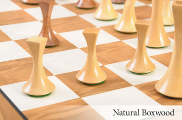 The Moderne Series Chess Pieces - 3.75