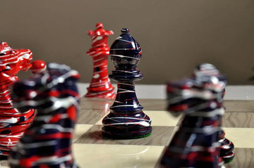 The Americana Series Chess Pieces - 4.0