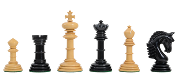 The Allaro Series Luxury Chess Pieces - 4.4" King