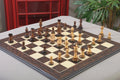 The Burnt Golden Rosewood Club Series Chess Pieces - 3.75