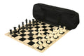 Deluxe Chess Set Combination and Single Weighted Regulation Pieces | Silicone Chess Board | Deluxe Bag