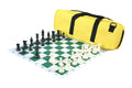 Deluxe Chess Set Combination and Single Weighted Regulation Pieces | Thin Mousepad Chess Board | Deluxe Bag