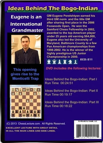 E-DVD Ideas Behind the Bogo-Indian - Chess Lecture - Volume 57