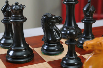 The Morphy Series Timeless Luxury Chess Pieces - 4.4